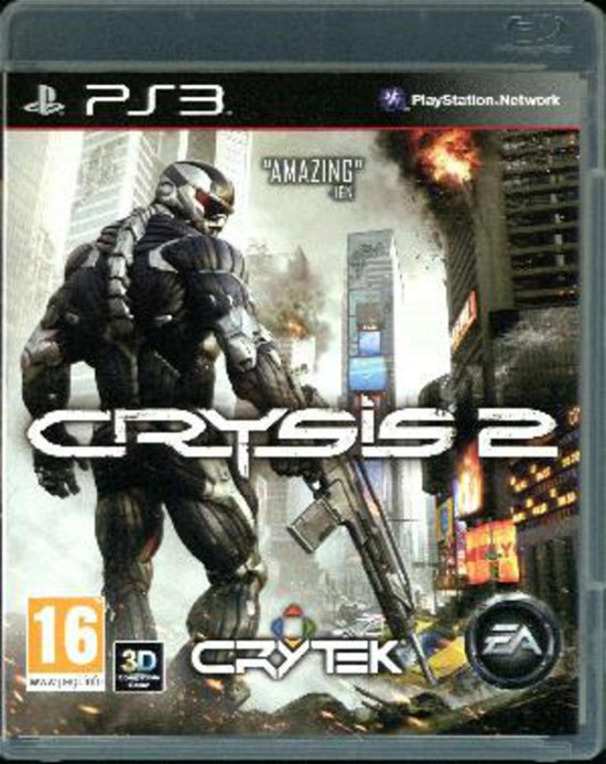 Cover for Spil-playstation 3 · Crysis 2 (PS3) (2011)