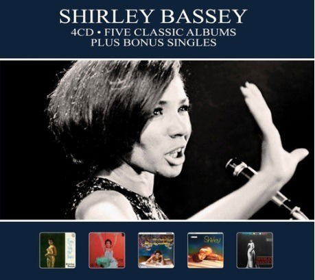 Cover for Shirley Bassey · Five Classic Albums plus bonus singles (CD) [Digipak] (2019)