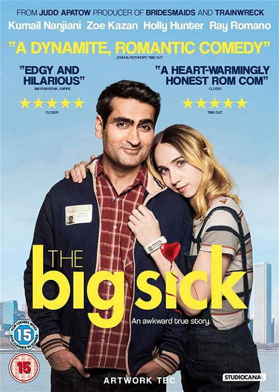The Big Sick - The Big Sick - Elokuva - Studio Canal (Optimum) - 5055201838421 - maanantai 20. marraskuuta 2017