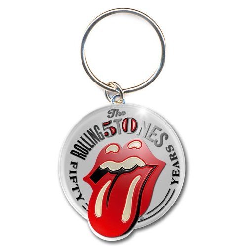 Rolling Stones Logo  Metal Keyring - - No Manufacturer - - Fanituote - AMBROSIANA - 5055295352421 - perjantai 24. lokakuuta 2014