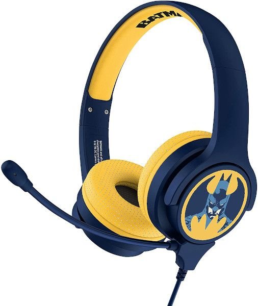 Otl Batman - Symbol Kids Interactive Headphones With Microphone - Otl Technologies - Game - Oceania Trading Limited - 5055371623421 - 