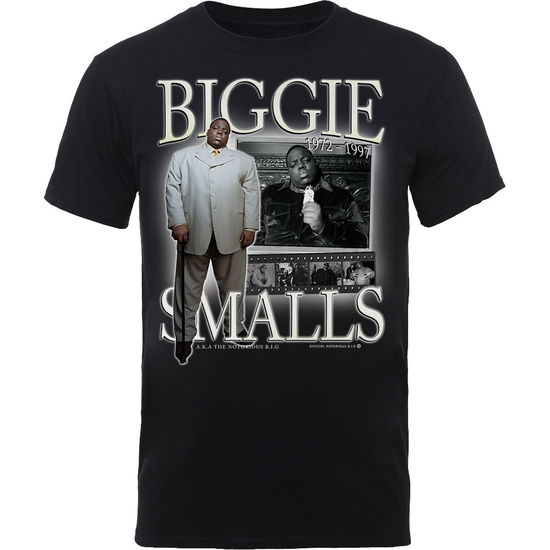 Notorious B.I.G. (The): Biggie Smalls: Smalls Suited (T-Shirt Unisex Tg. L) - Biggie Smalls - Mercancía - Brands In Ltd - 5056170610421 - 