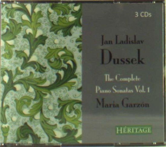 Cover for Dusseck / Garzon · Complete Piano Sonatas (CD) (2013)