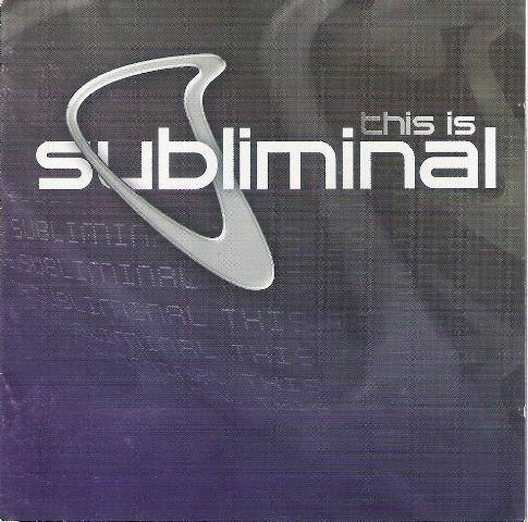 Cover for This Is Subliminal · This is Subliminal-various (CD) (2016)