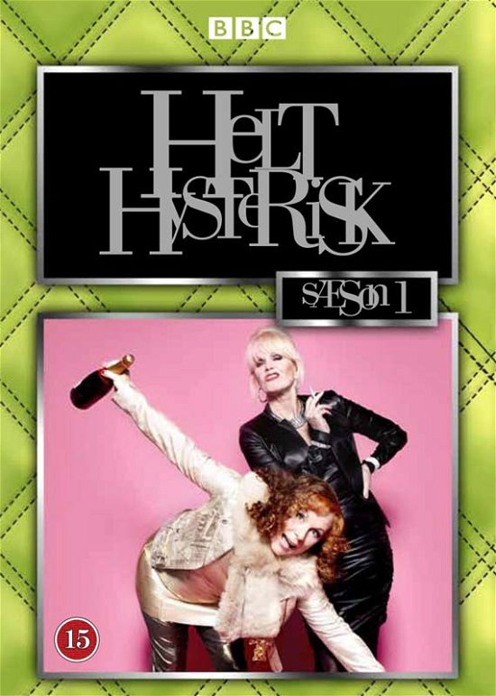 Cover for Helt Hysterisk · Helt Hysterisk – Sæson 1 (DVD) (2018)
