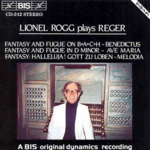 Rogg Lionel - Reger - Musique - BIS - 7318590002421 - 2000