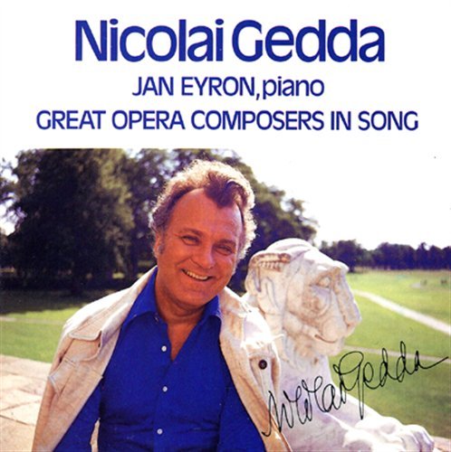 Cover for Gedda Nicolai · Songs - Bellini, Wagner,verdi (CD) (2010)
