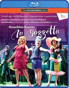 Cover for Gioachino Rossini · La Gazzetta (Blu-ray) (2016)