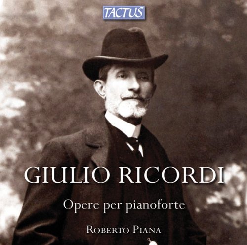 Piano Works - Ricordi / Piana - Musikk - TACTUS - 8007194105421 - 9. april 2013