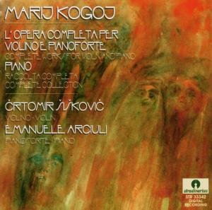 Cover for Siskovic,Crtomir / Arciuli,Emanuelle · * Sämtliche Werke Für Violine+Klavier (GA) (CD) (2006)