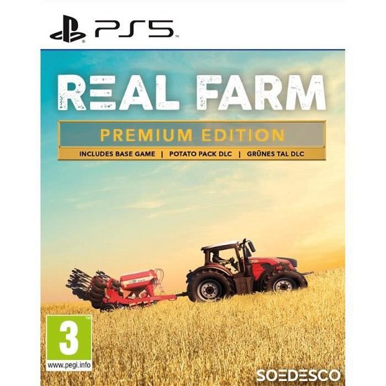 Cover for Badland Games · Real Farm  Premium Edition PS5 (MERCH) (2021)