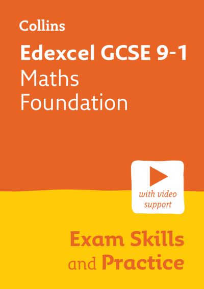 Cover for Collins GCSE · Edexcel GCSE 9-1 Maths Foundation Exam Skills and Practice: Ideal for the 2025 and 2026 Exams - Collins GCSE Grade 9-1 Revision (Pocketbok) (2023)