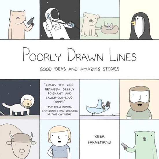 Cover for Reza Farazmand · Poorly Drawn Lines: Good Ideas and Amazing Stories (Taschenbuch) (2015)