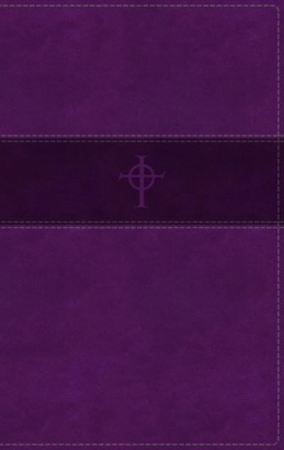 Cover for Zondervan · NRSV, Thinline Bible, Compact, Leathersoft, Purple, Comfort Print (Læderbog) (2021)