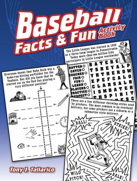 Cover for Tallarico, Tony, PhD · Baseball Facts &amp; Fun Activity Book (Paperback Book) (2017)