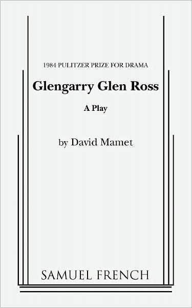 Cover for David Mamet · Glengarry Glen Ross (Paperback Book) (2011)