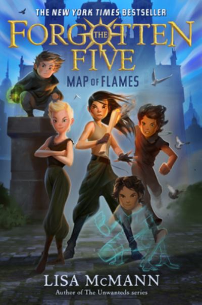 Cover for Lisa McMann · Map of Flames (The Forgotten Five, Book 1) - The Forgotten Five (Pocketbok) (2022)