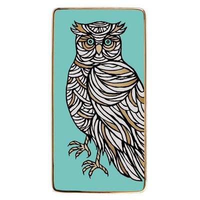 Cover for Galison · Patch NYC Owl Rectangle Porcelain Tray (MERCH) (2017)