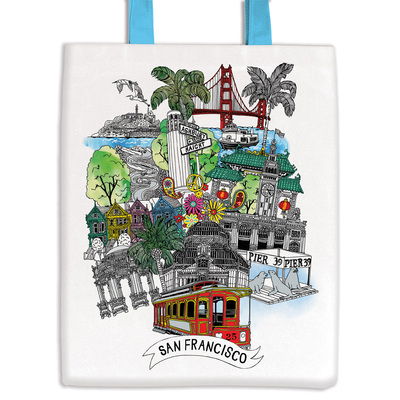 Cover for Galison · San Francisco Tote Bag (MERCH) (2020)