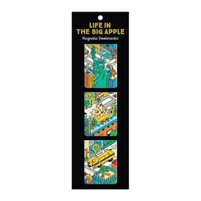 Life In The Big Apple Magnetic Bookmarks - Galison - Books - Galison - 9780735381421 - January 18, 2024