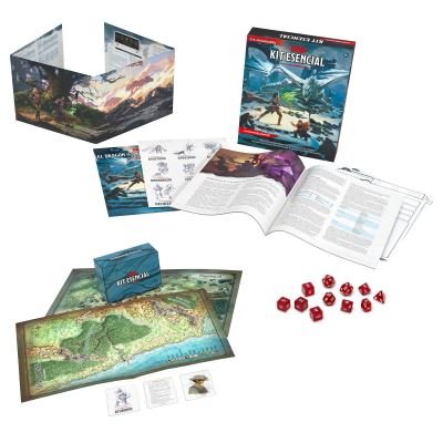 Kit Esencial de Dungeons and Dragons (caja de D&d) - Wizards RPG Team - Livros - Wizards of the Coast - 9780786967421 - 4 de janeiro de 2022