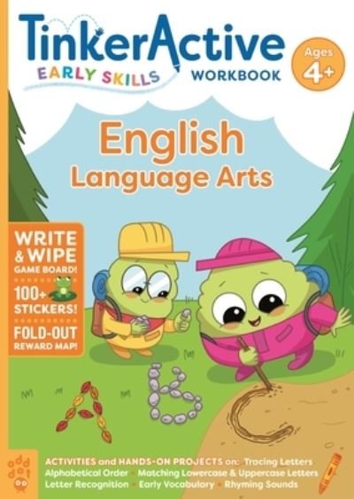 Cover for Kate Avino · TinkerActive Early Skills English Language Arts Workbook Ages 4+ - TinkerActive Workbooks (Paperback Book) (2023)