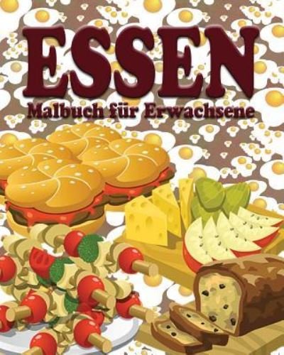 Cover for Jason Potash · Essen Malbuch fur Erwachsene (Paperback Book) (2020)