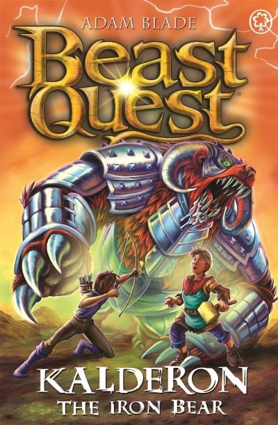 Cover for Adam Blade · Beast Quest: Kalderon the Iron Bear: Series 29 Book 1 - Beast Quest (Paperback Bog) (2022)