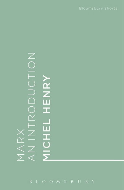 Cover for Michel Henry · Marx: An Introduction (Hardcover Book) (2019)