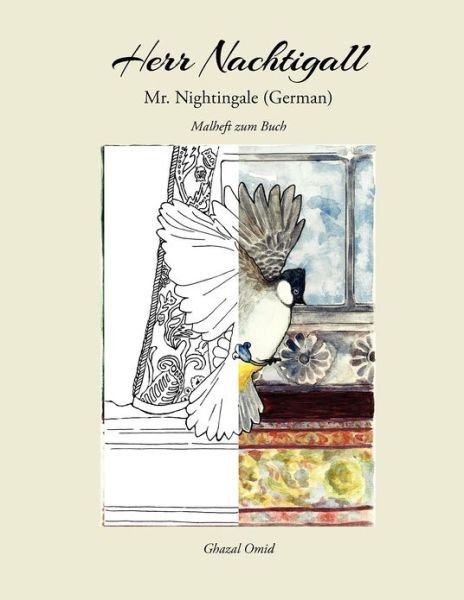 Cover for Ghazal Omid · Mr. Nightingale (Paperback Bog) [Companion Coloring Book - German edition] (2012)