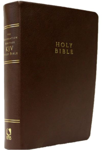 Cover for Joel R. Beeke · The Reformation Heritage KJV Study Bible, Brown Vachetta Leather (Leather Book) (2014)