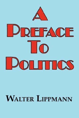 Cover for Walter Lippman · A Preface to Politics (Paperback Book) (2008)