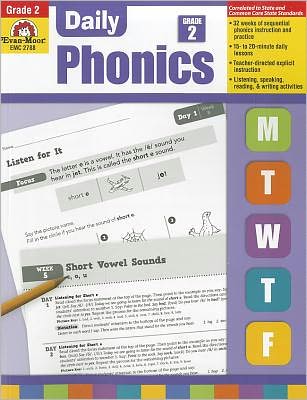 Cover for Joy Evans · Daily Phonics, Grade 2 (Paperback Book) (2012)