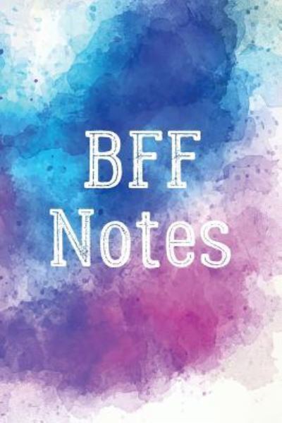 Cover for Cutiepie Notebooks · Bff Notes (Paperback Bog) (2018)