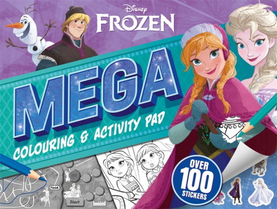 Cover for Walt Disney · Disney Frozen: Mega Colouring &amp; Activity Pad (Paperback Book) (2025)