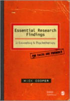 Cover for Mick Cooper · Essential Research Findings in Counselling and Psychotherapy: The Facts are Friendly (Innbunden bok) (2008)