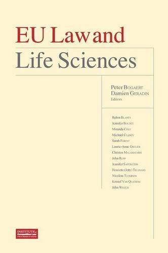 Cover for Bogaert Peter · Eu Law and Life Sciences (Hardcover Book) (2014)