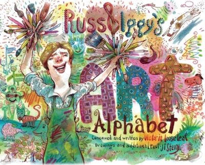 Cover for Victoria Looseleaf · Russ &amp; Iggy's Art Alphabet (Hardcover Book) (2019)