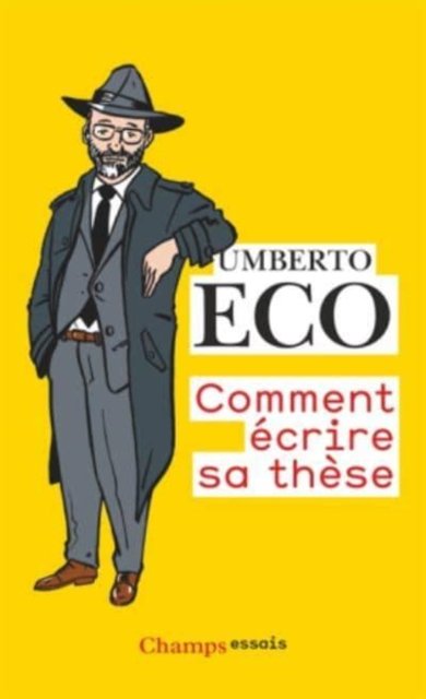 Comment  ecrire sa these - Umberto Eco - Books - Editions Flammarion - 9782081422421 - August 29, 2018