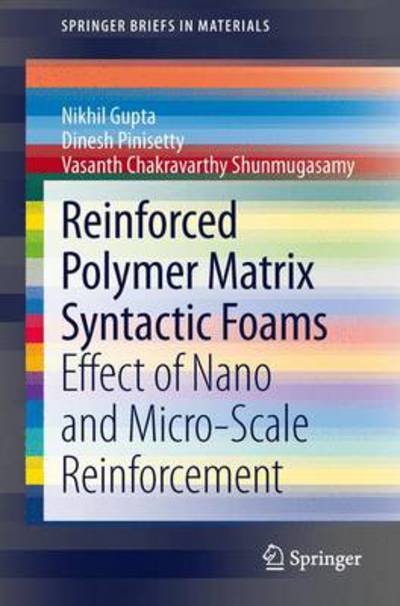 Cover for Nikhil Gupta · Reinforced Polymer Matrix Syntactic Foams: Effect of Nano and Micro-Scale Reinforcement - SpringerBriefs in Materials (Paperback Book) [2013 edition] (2013)