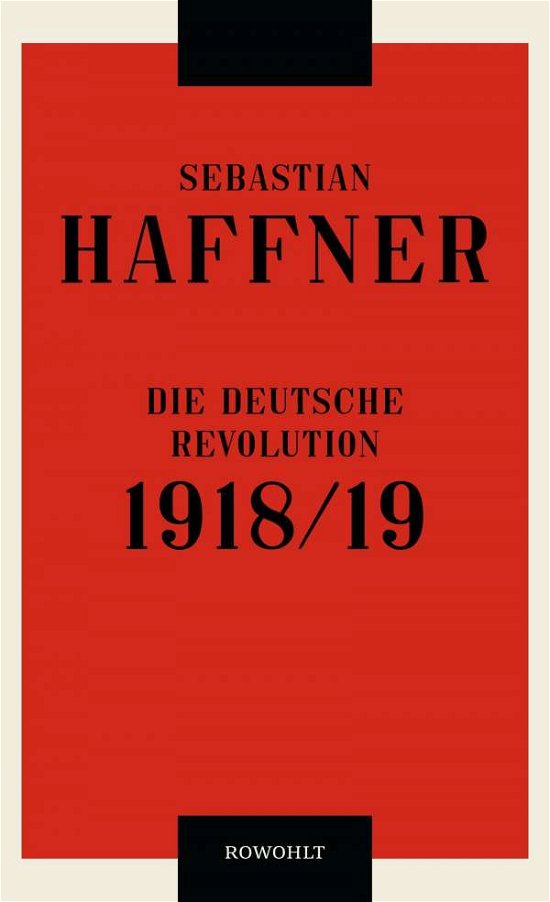 Cover for Haffner · Die deutsche Revolution 1918/19 (Book)