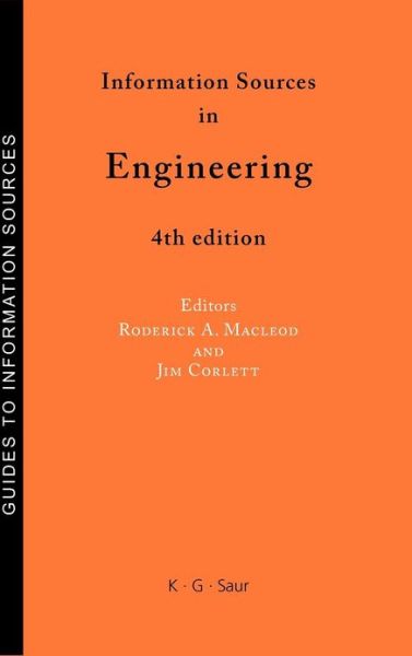 Cover for Jim Corlett (Editor) · Information Sources in Engineering (Book) [4th edition] (2004)