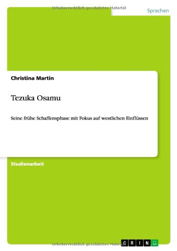 Cover for Martin · Tezuka Osamu (Bog) [German edition] (2011)