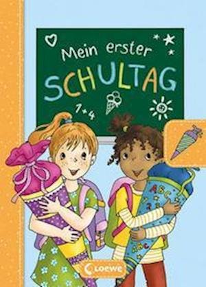 Cover for Carmen Hochmann · Mein erster Schultag - Mädchen (Hellblau) (Hardcover Book) (2022)
