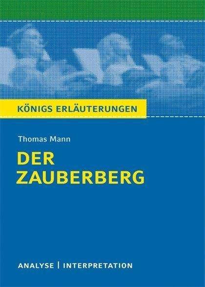 Cover for Thomas Mann · Königs Erl.Neu.443 Mann.Zauberberg (Bok)