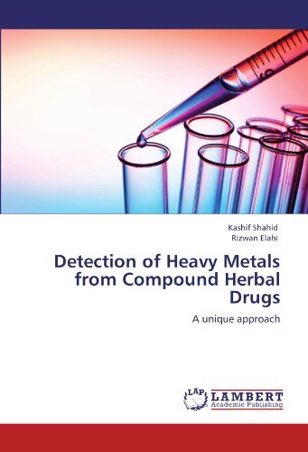 Cover for Rizwan Elahi · Detection of Heavy Metals from Compound Herbal Drugs: a Unique Approach (Pocketbok) (2011)