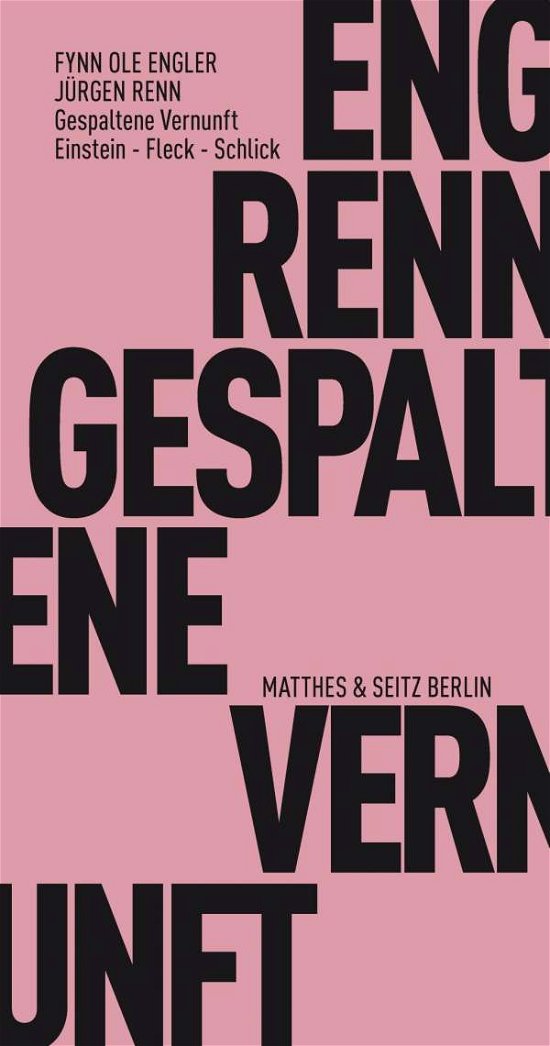 Cover for Engler · Gespaltene Vernunft (Buch)
