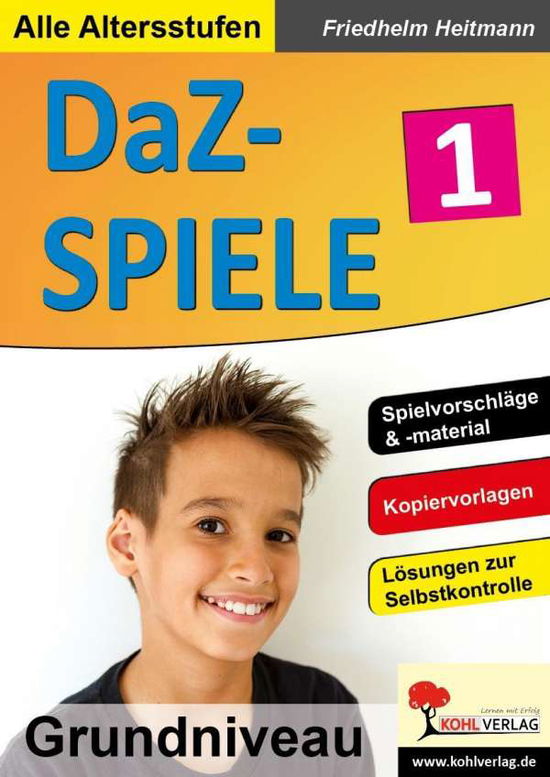 Cover for Heitmann · DaZ-Spiele in drei Niveaust.1 (Book)