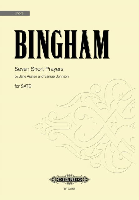 Cover for Seven Short Prayers (Partitur) (2025)