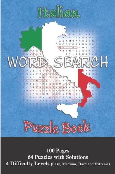Italian Word Search Puzzle Book - Gk Publishing - Böcker - Independently Published - 9798554301421 - 27 oktober 2020